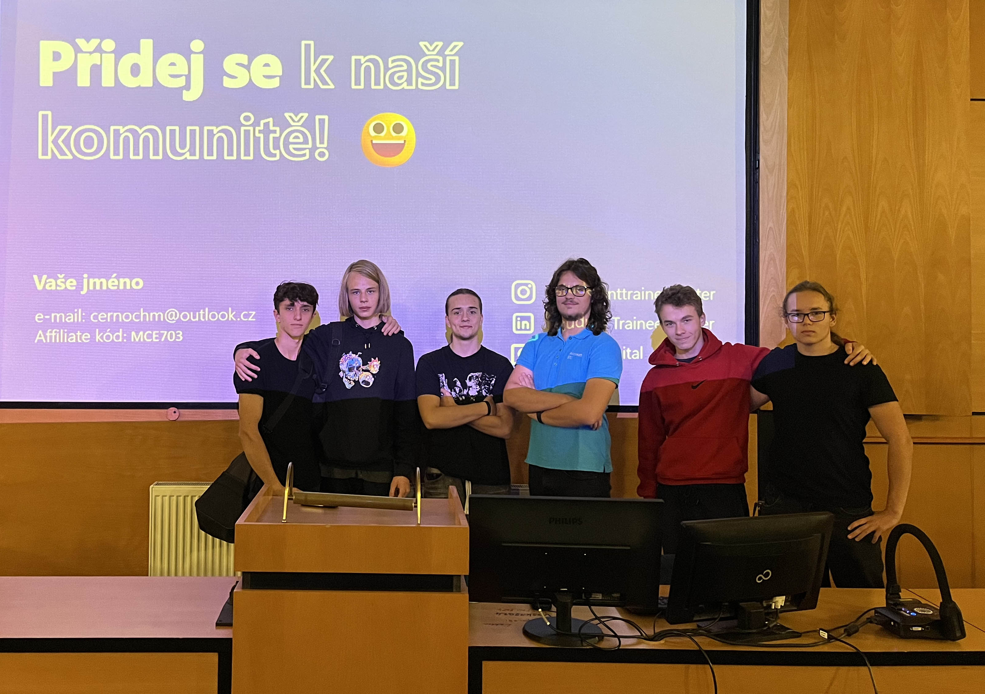 Přidej se ke komunitě Studentského trenérského centra Microsoft