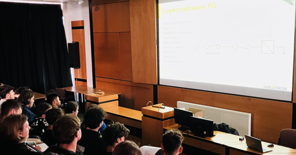 Studenti E3S se vzdělávali v oblasti zabezpečovací techniky